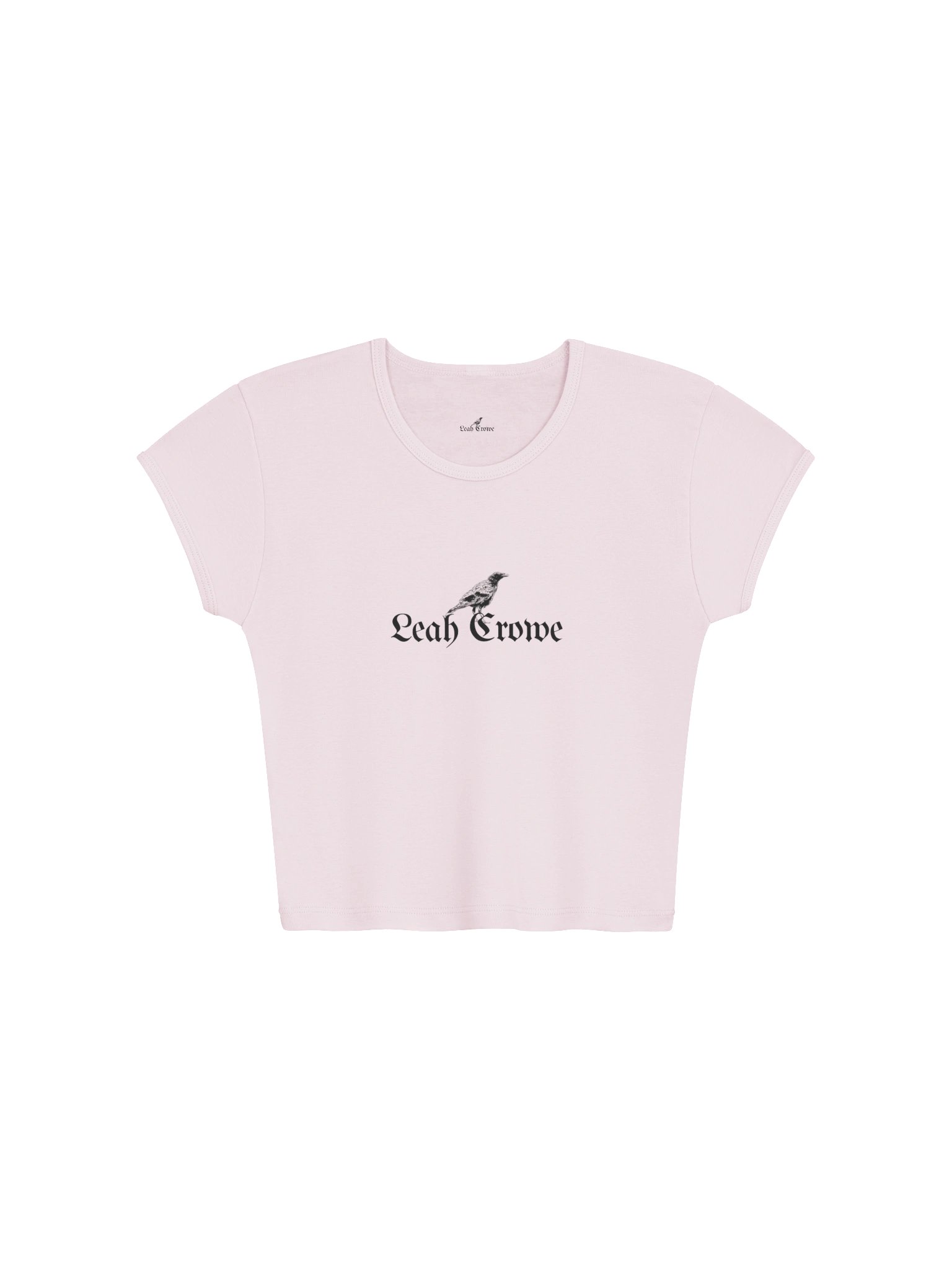 leah crowe kill your killers baby tee (name front) product image (1)