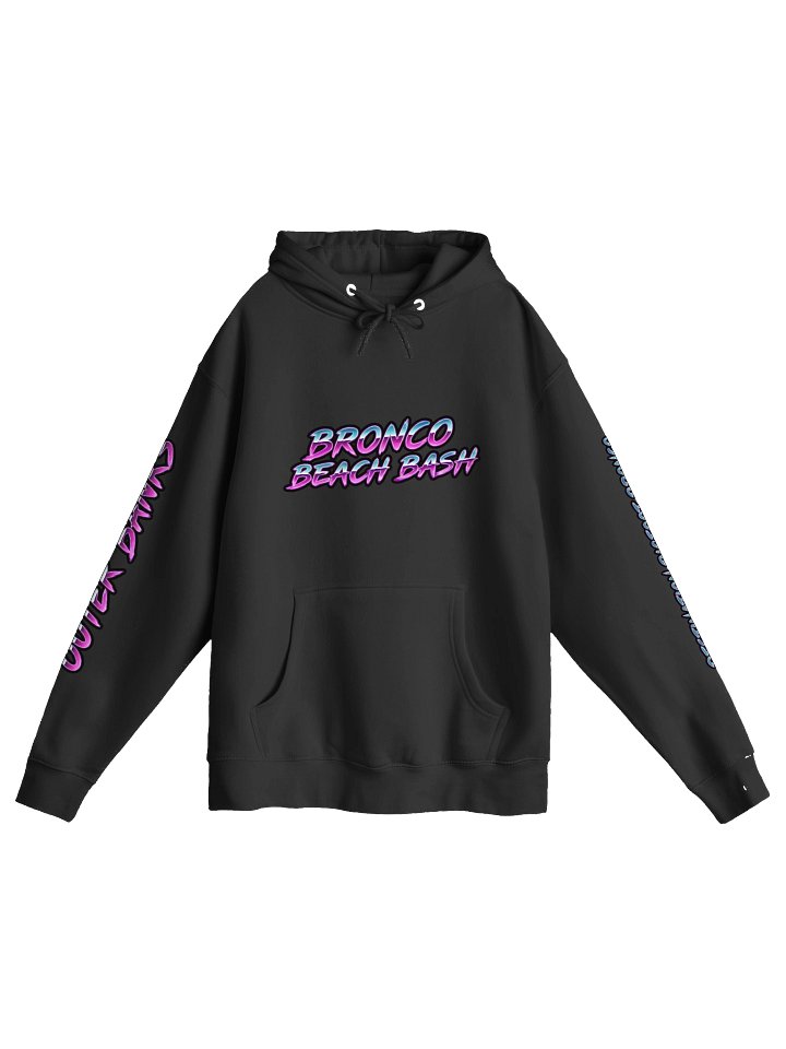 2026 Bronco Beach Bash OBX / Destination Bigfoot Bronco Collab Hoodie (Multiple Colors Available) product image (2)