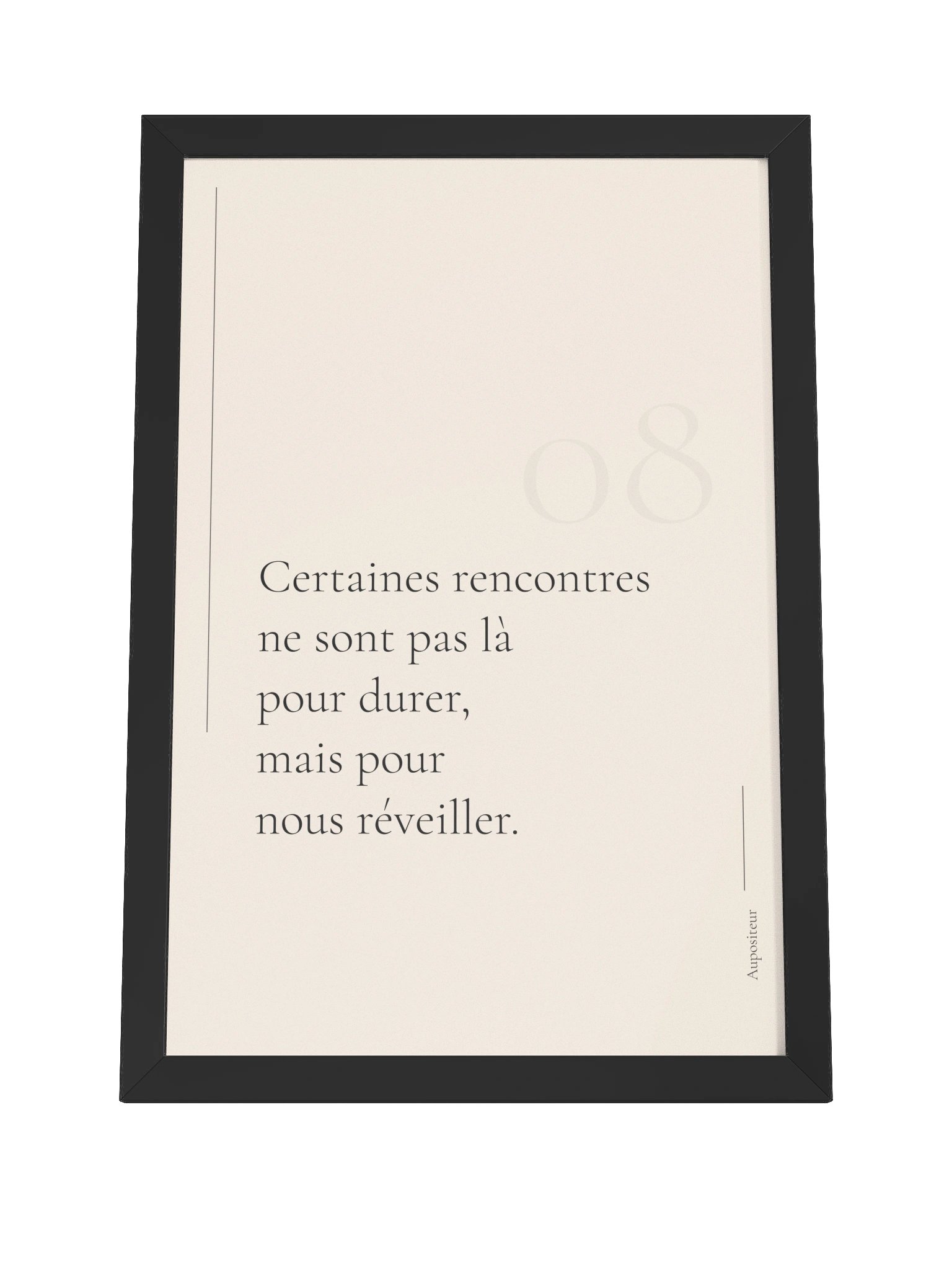Certaines rencontres — Affiche encadrée product image (13)