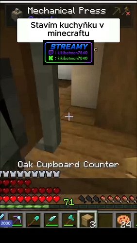 Stavím kuchyňku v Minecraftu! 🍳🏡