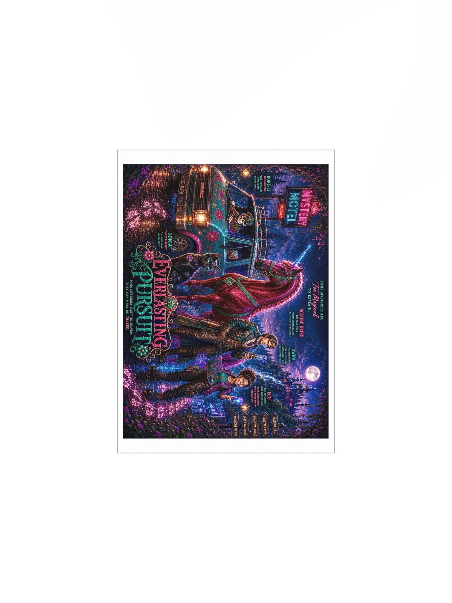 Everlasting Pursuit — Scoobi' Deire' Poster product image (1)