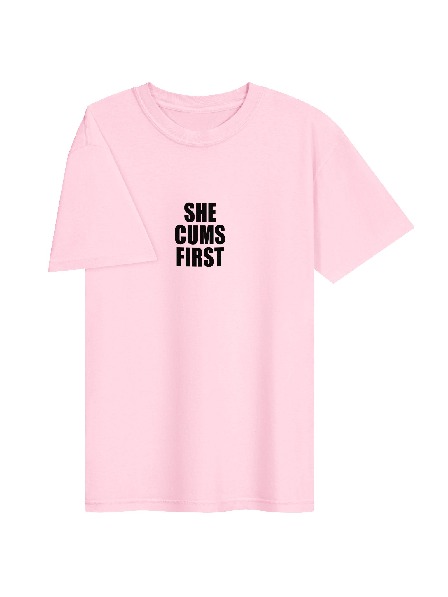 she cums first - T-Shirt product image (3)