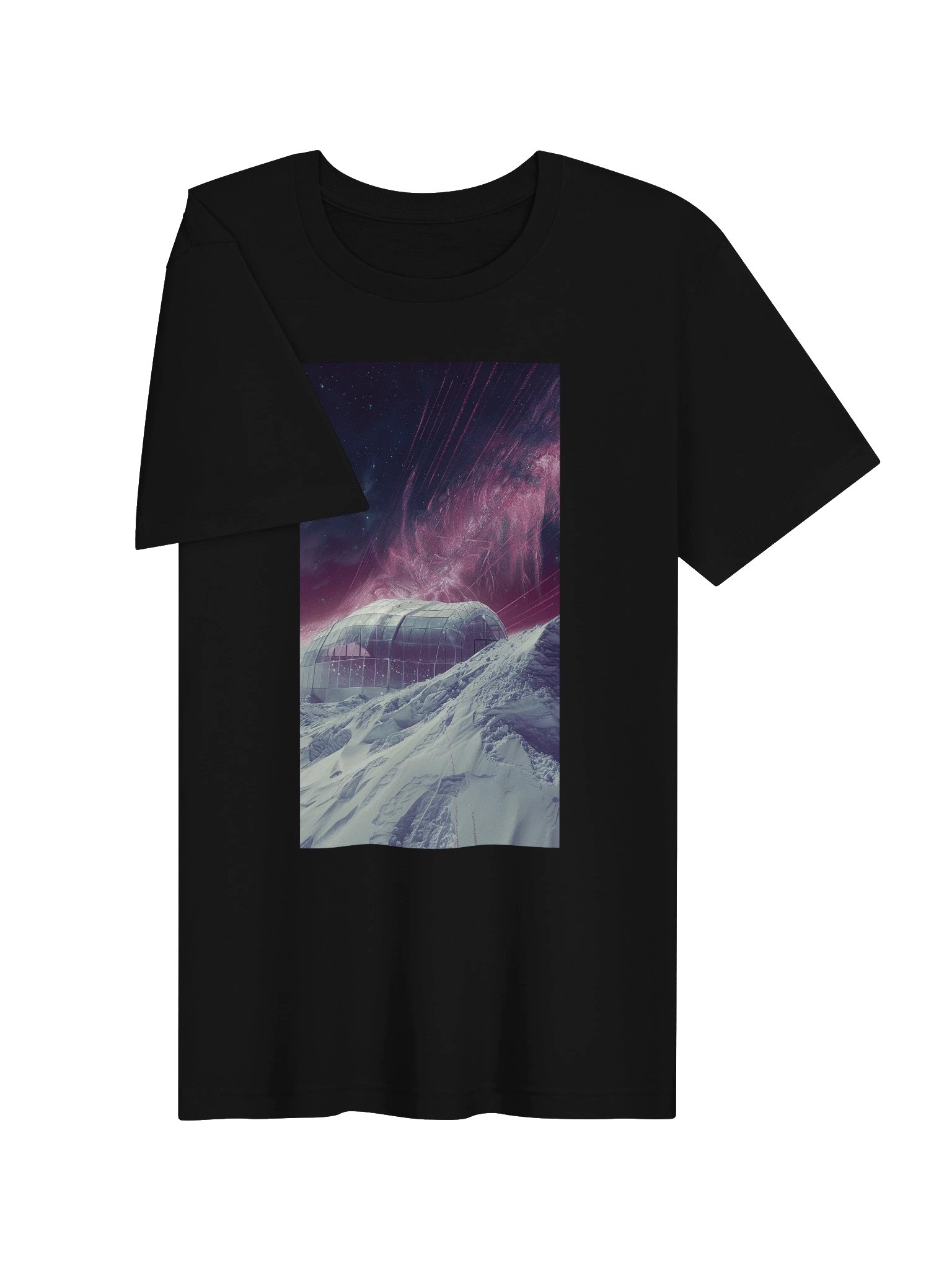Muted Blue Greenhouse Module T-shirt product image (11)