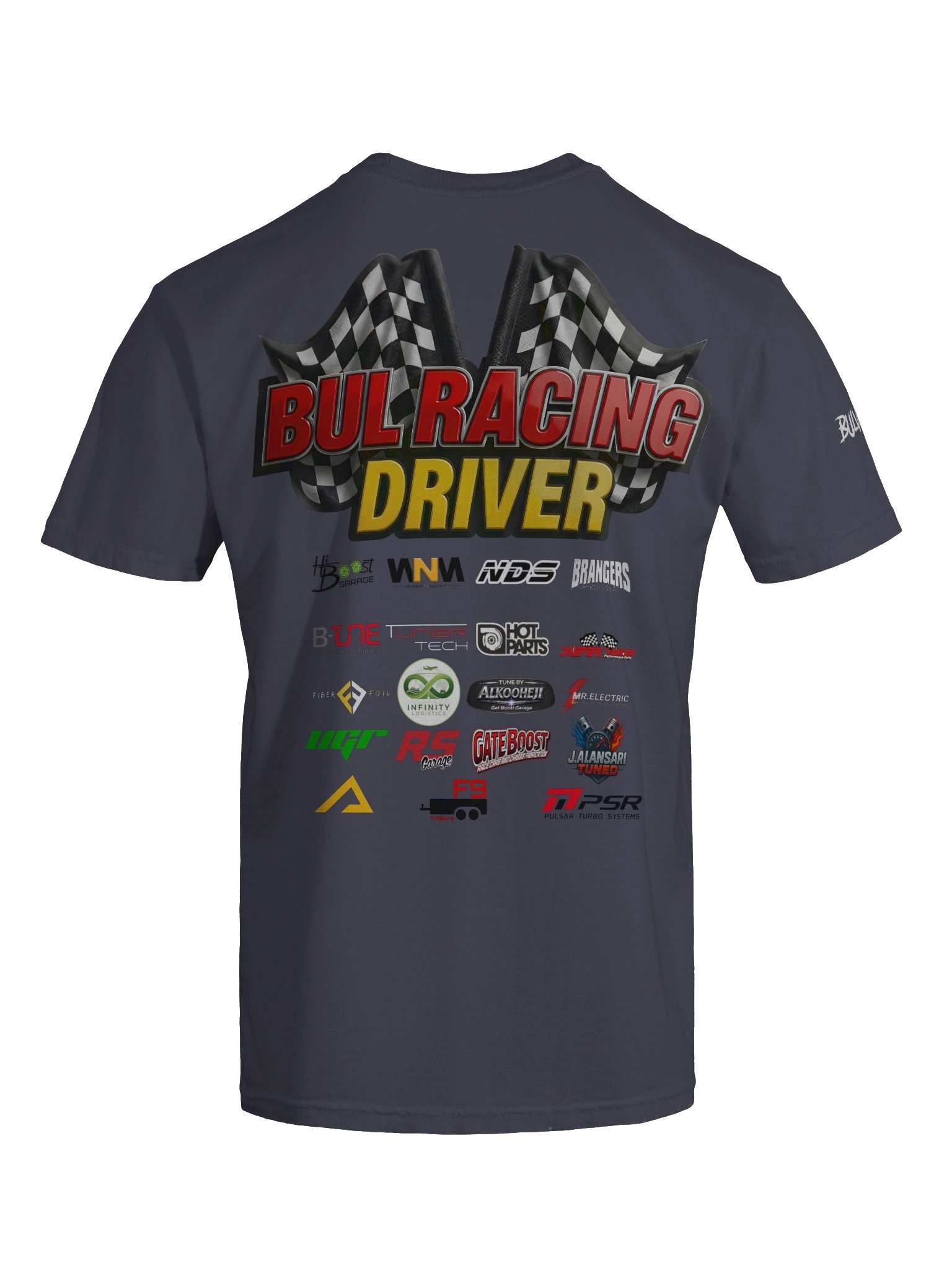 BULRACING driver -Dyed Heavyweight T-Shirt Team - N_TzsIF_3P8