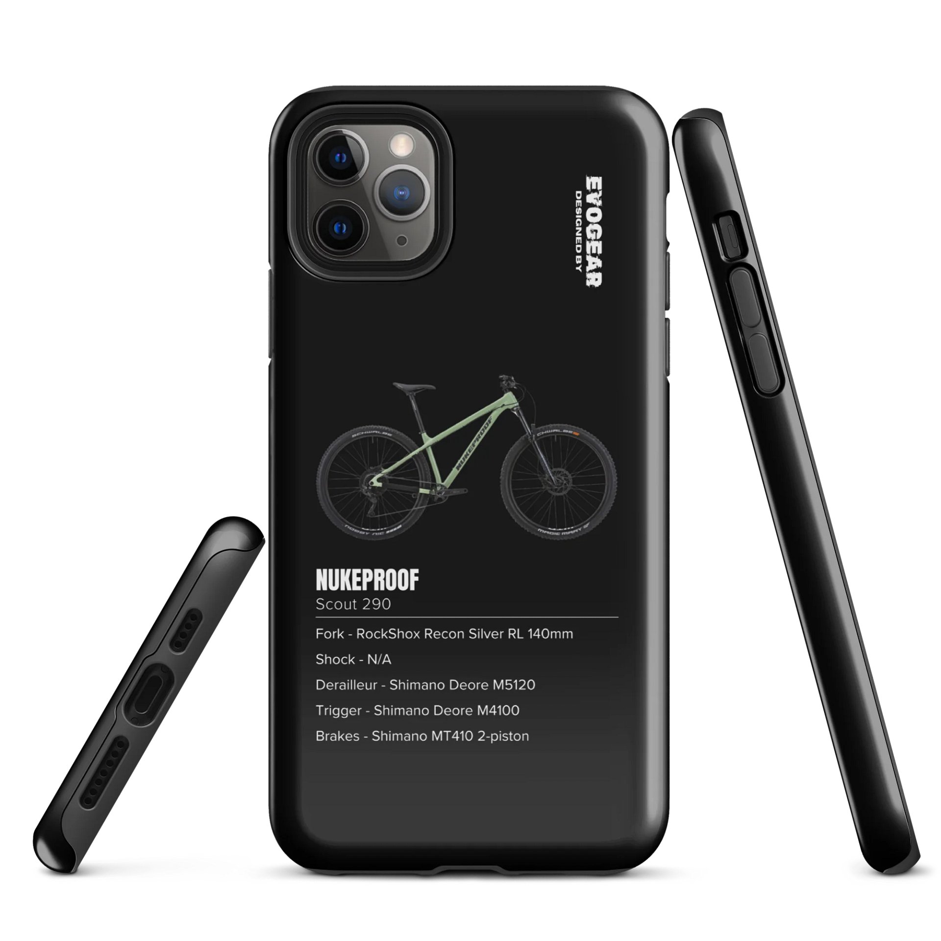 Black Nukeproof Scout 290 iPhone Case product image (5)