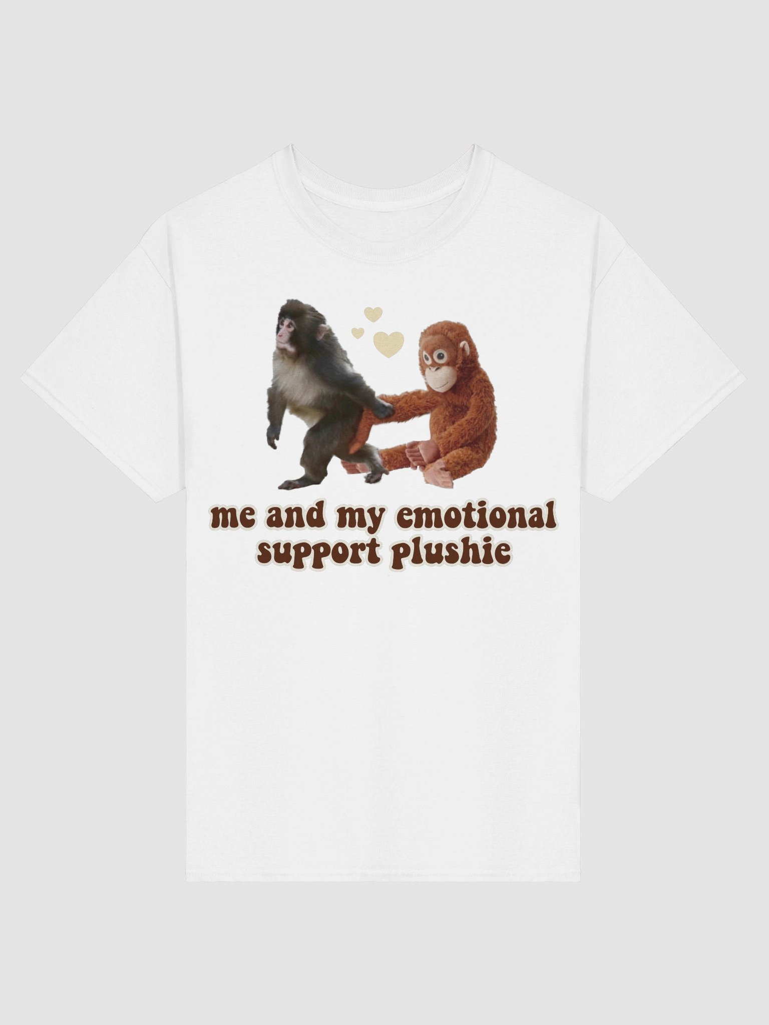 Punch The Monkey Plushie T-shirt - variant 2 product image (2)