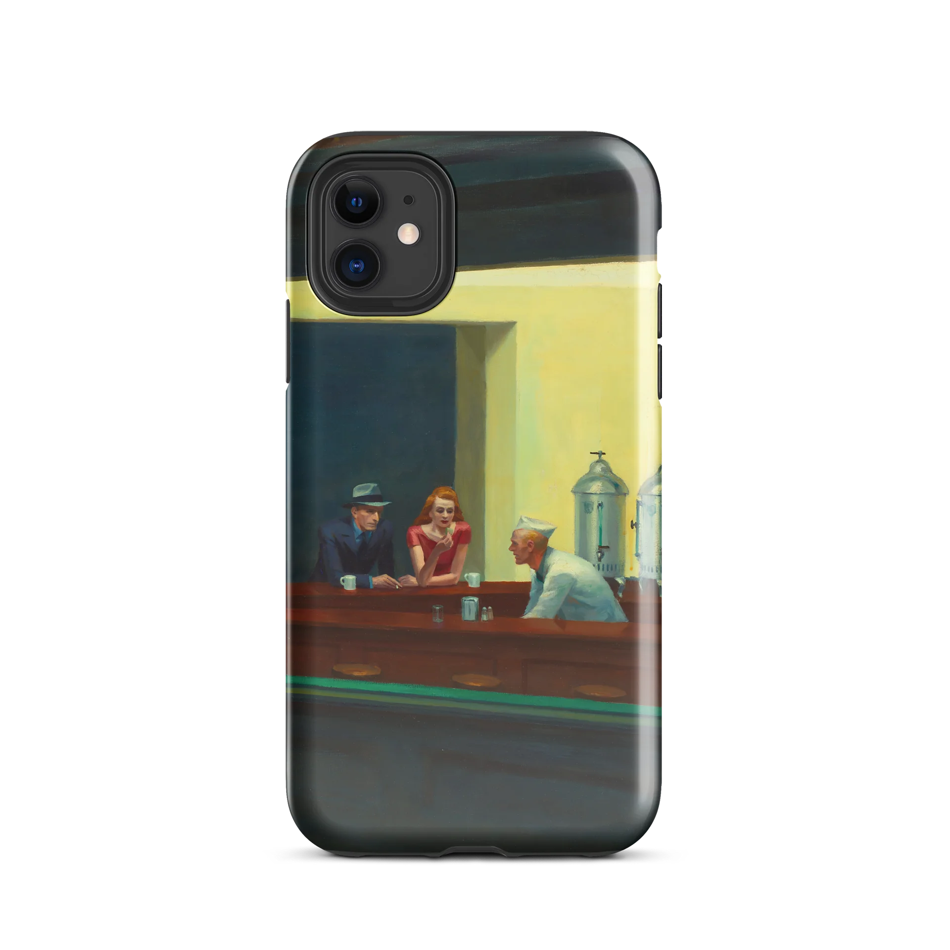 Edward Hopper – Nighthawks (Detail) iPhone® Tough Case product image (2)