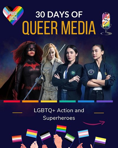 Action, adventure, superpowers, and queer representation? That's our kind of story. 🌈⚡

These LGBTQ+ heroes kick ass, save li...