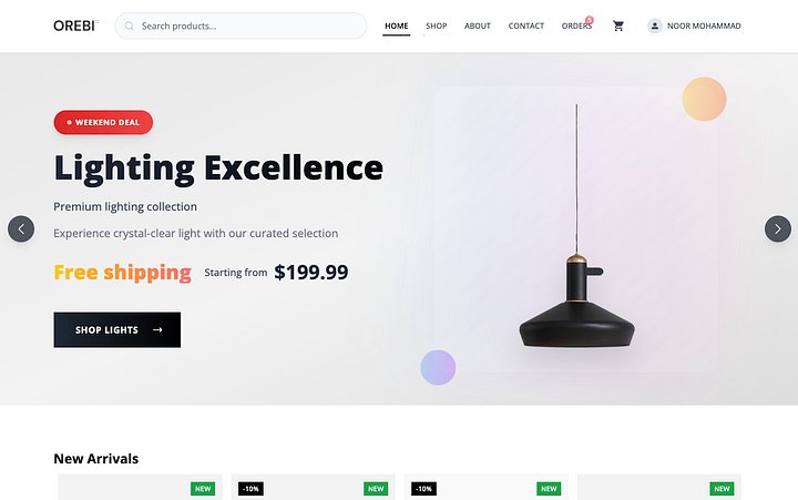 Orebi Shopping - Premium Full-Stack E-Commerce Platform product image (2)