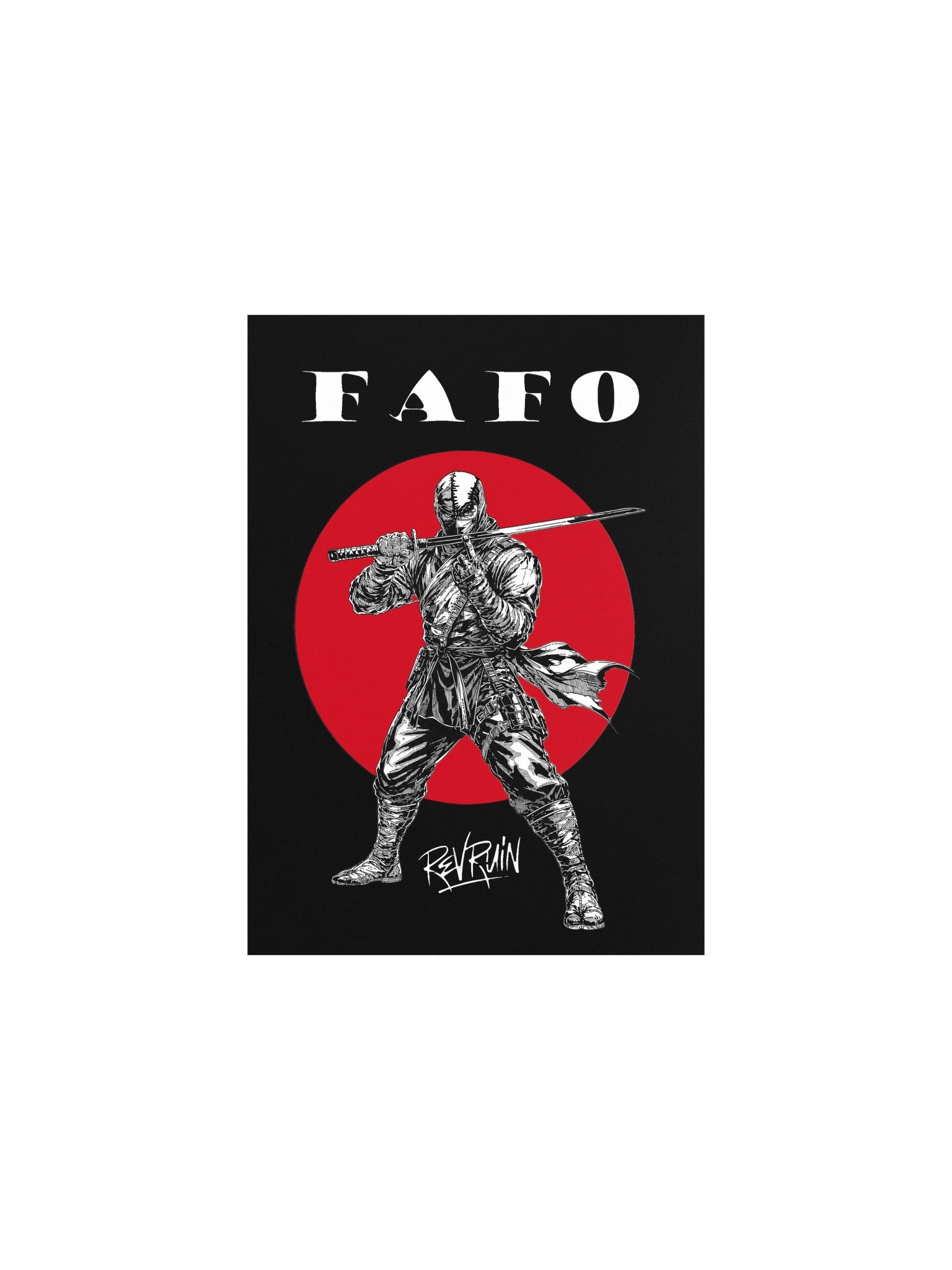 THE NINJA FAFO Print! product image (2)
