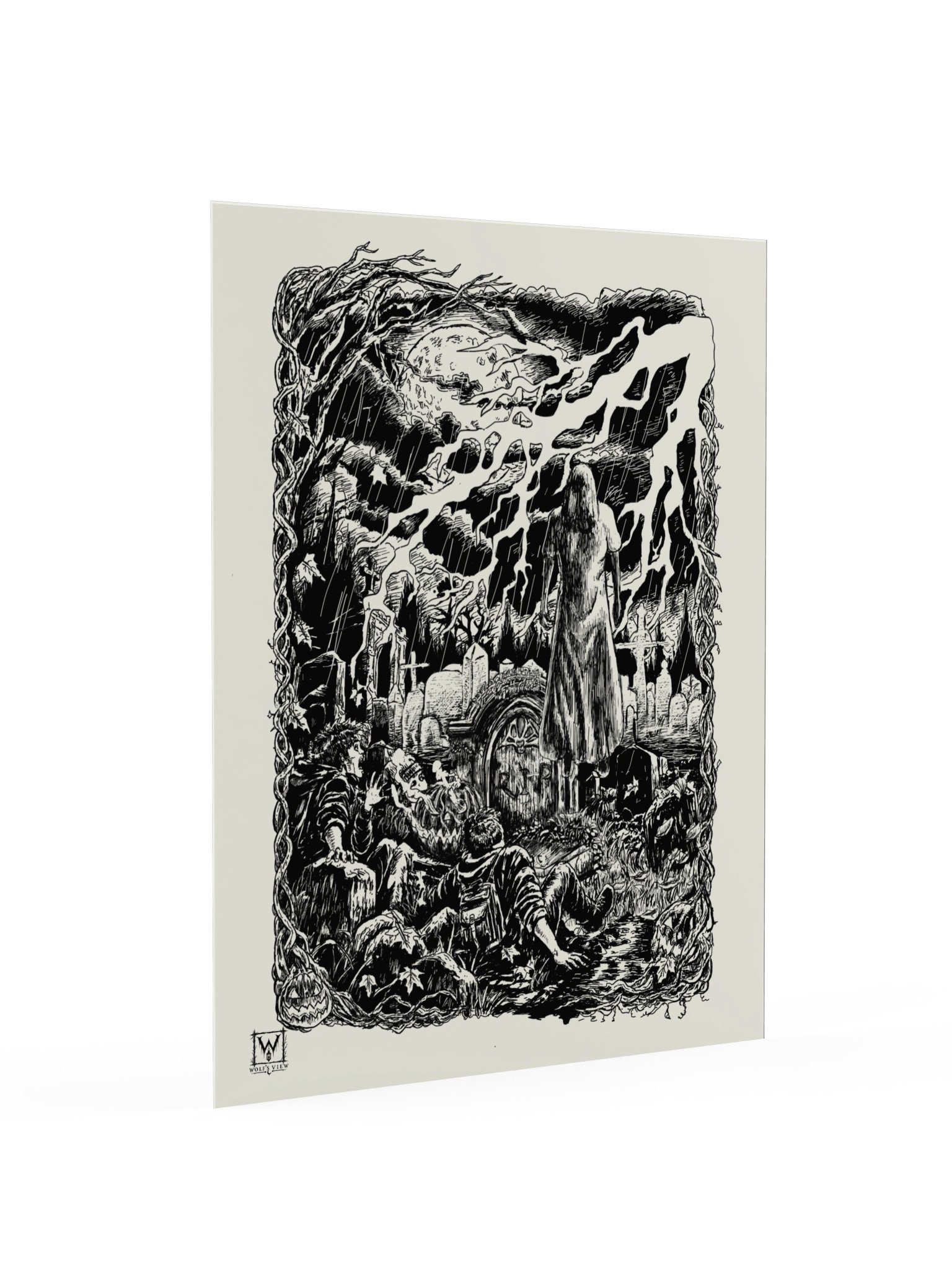 Phantom V- Halloween Night- Poster Print (Inks Only) product image (3)