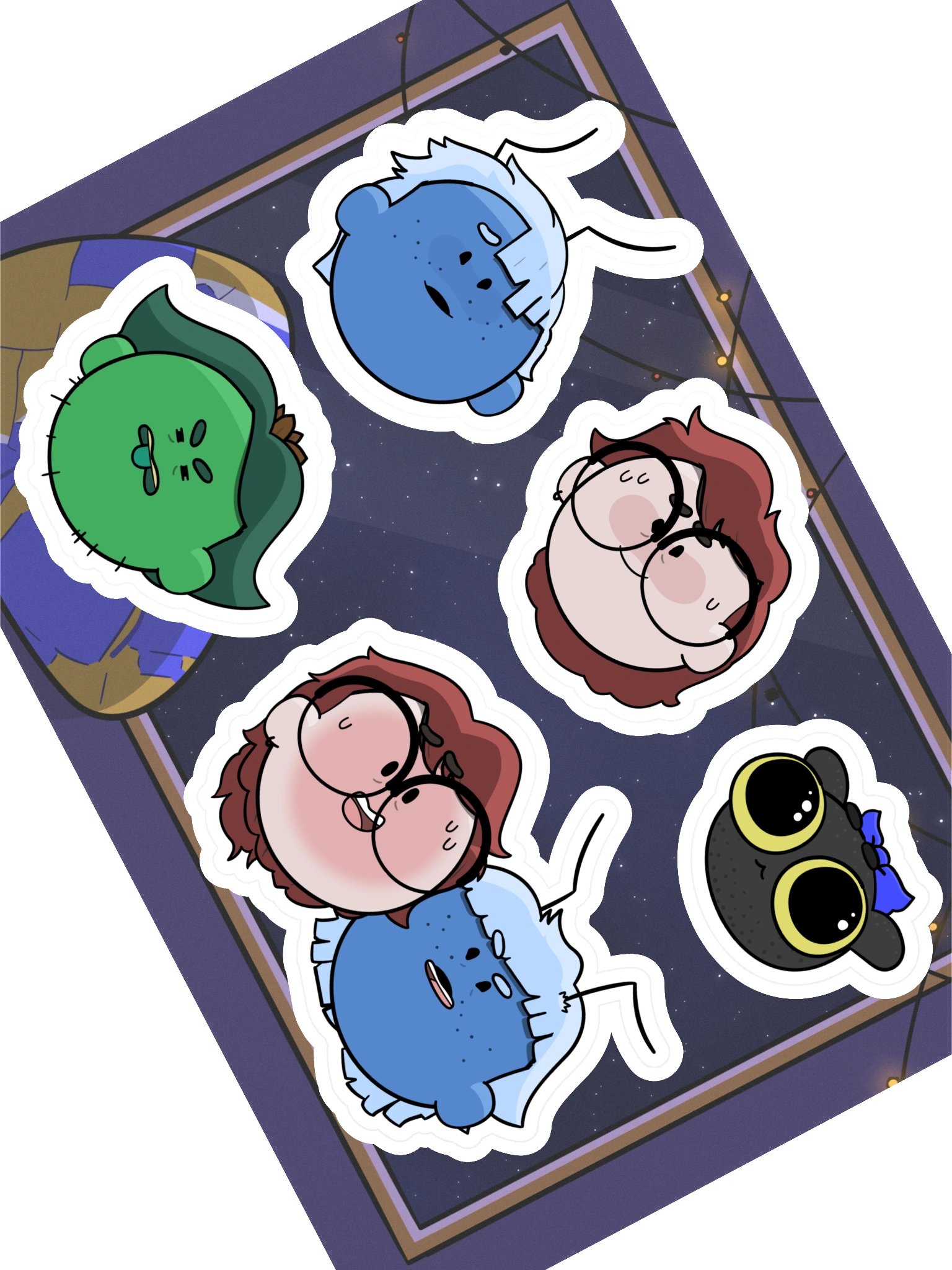 Fridge Sticker Sheet product image (1)
