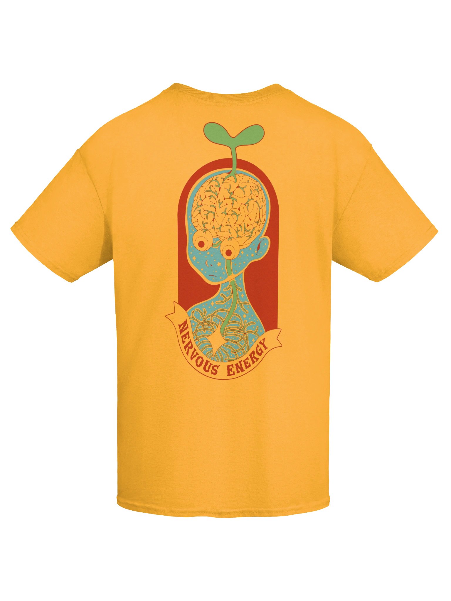 Nervous Energy - Tee - Yellow product image (17)