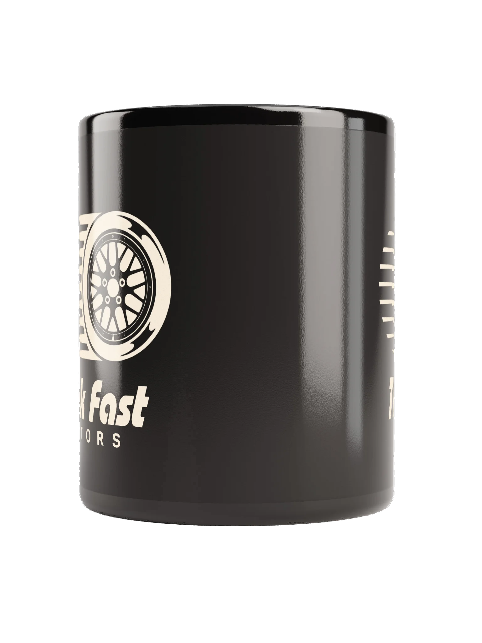 Think Fast Motors Mug - All Black product image (2)