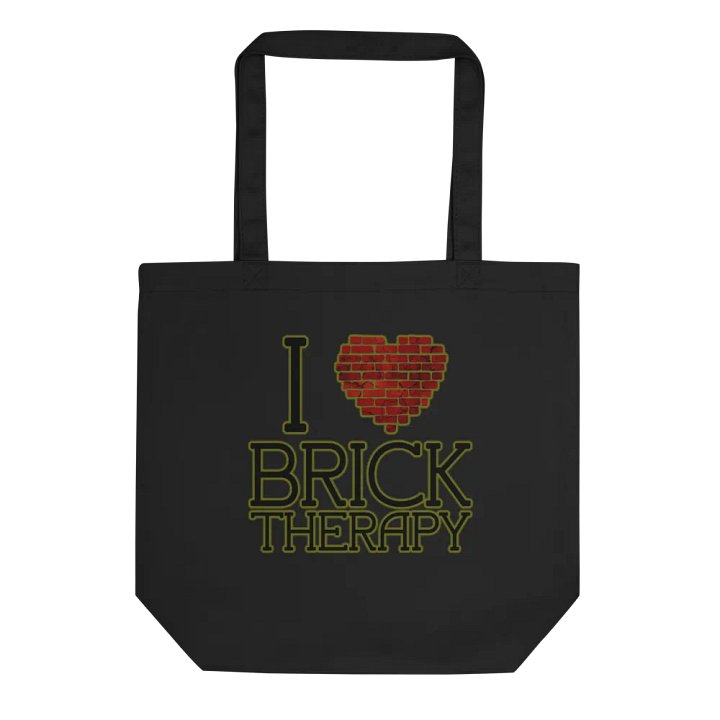 I Heart Brick Therapy Tote Bag product image (1)