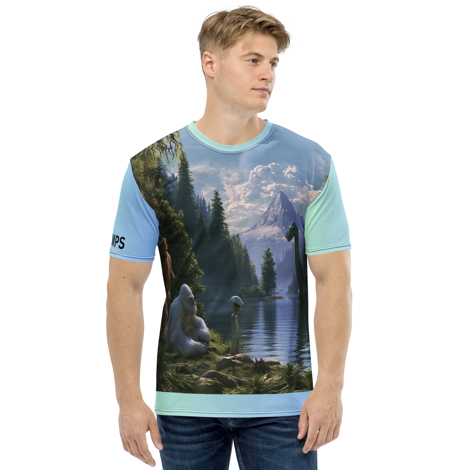 Hide & Seek Champs - All-Over Print Graphic Tee product image (2)