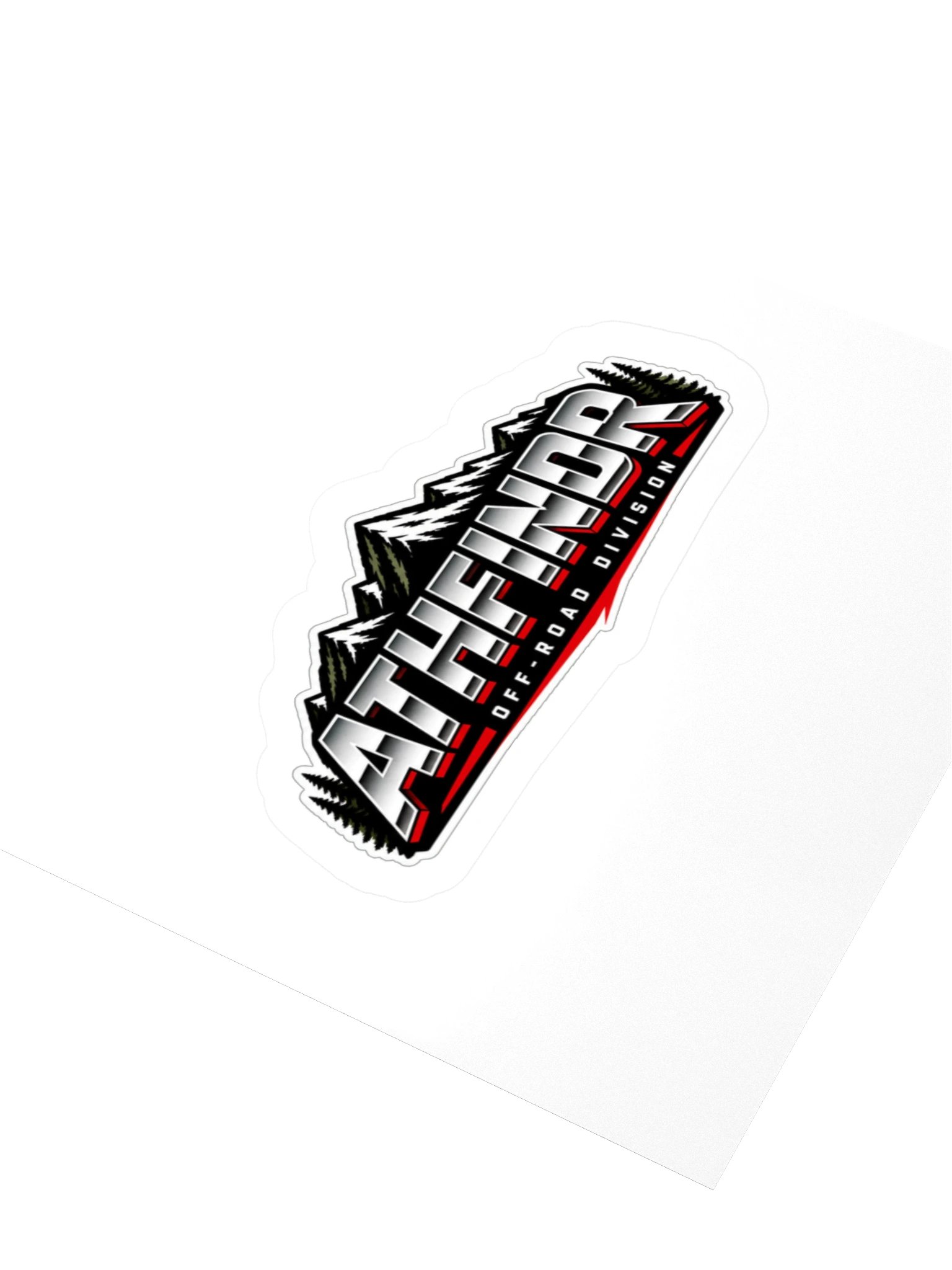 ATHFINDER Mountain Wordmark Sticker product image (3)