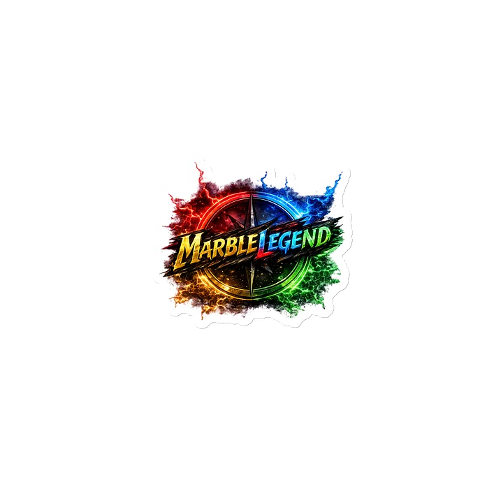 MARBLE LEGEND — Die-Cut Logo Magnet product image (1)