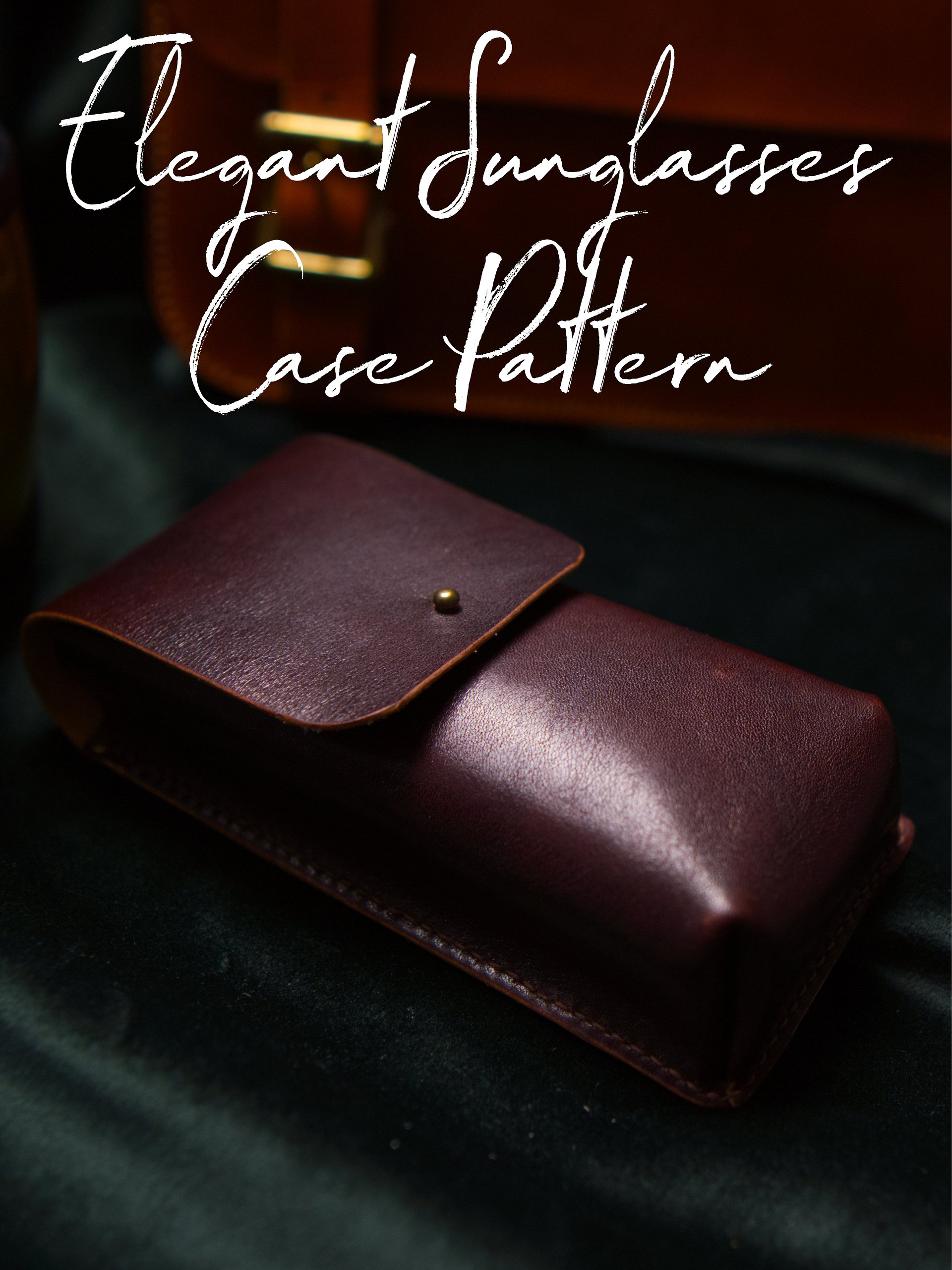 Elegant Sunglasses Case Pattern product image (1)