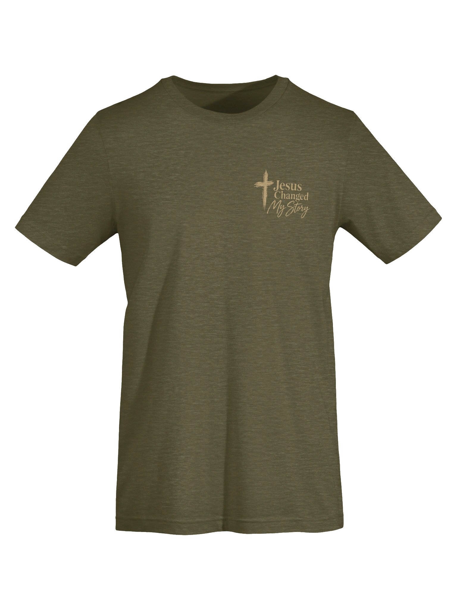 Jesus Changed My Story – Premium Unisex Christian T-Shirt product image (22)