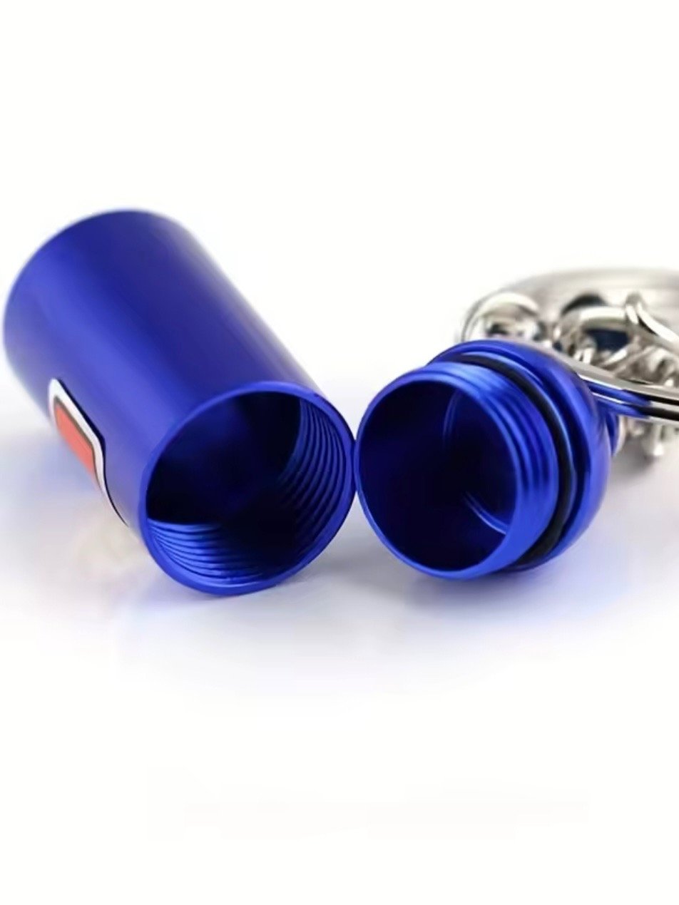 1/10 Car Universal Decorative Nos Metal Simulation Nitrogen Bottle Keychain New product image (3)