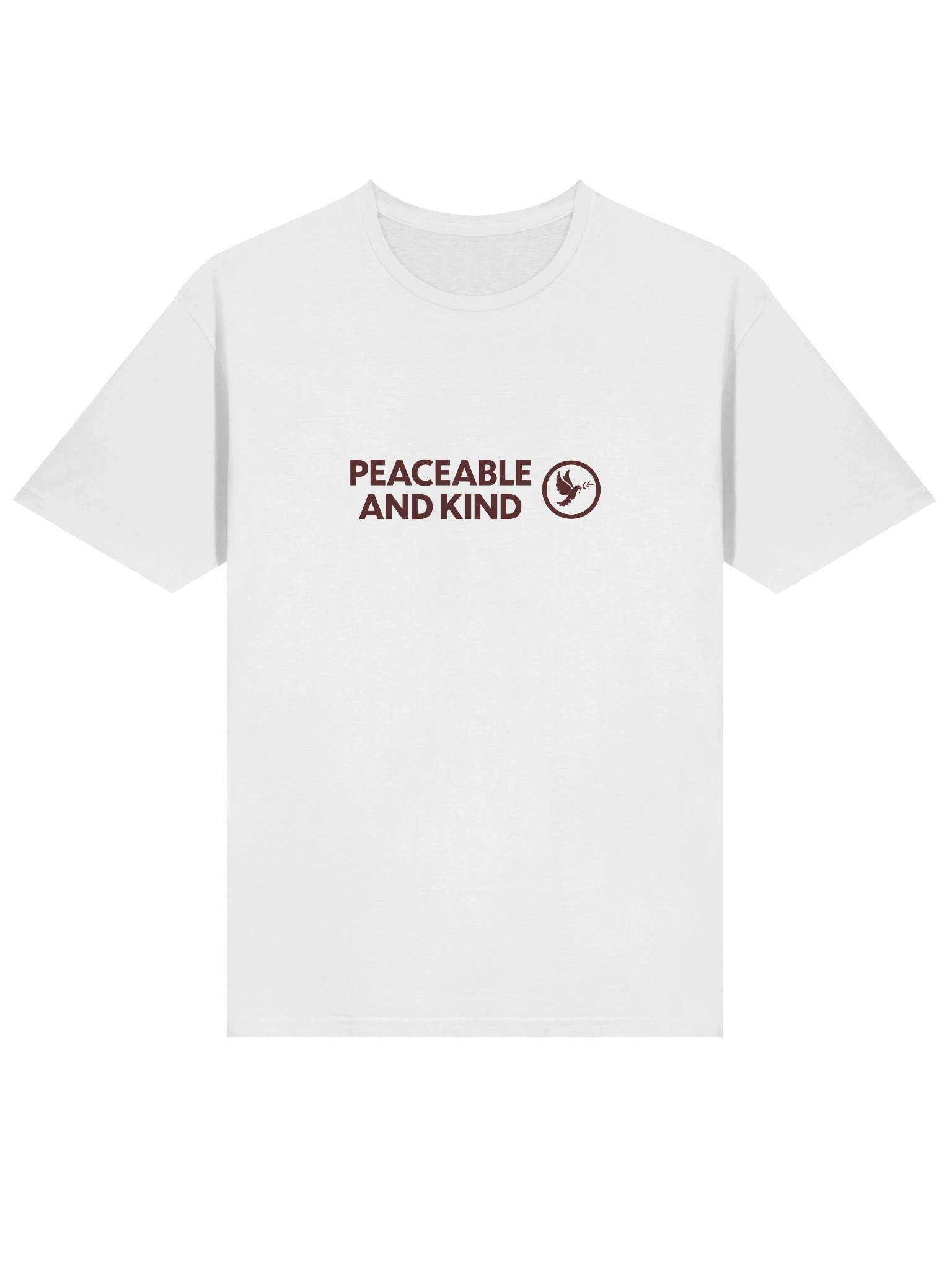 Peaceable and Kind (White Tee) product image (3)
