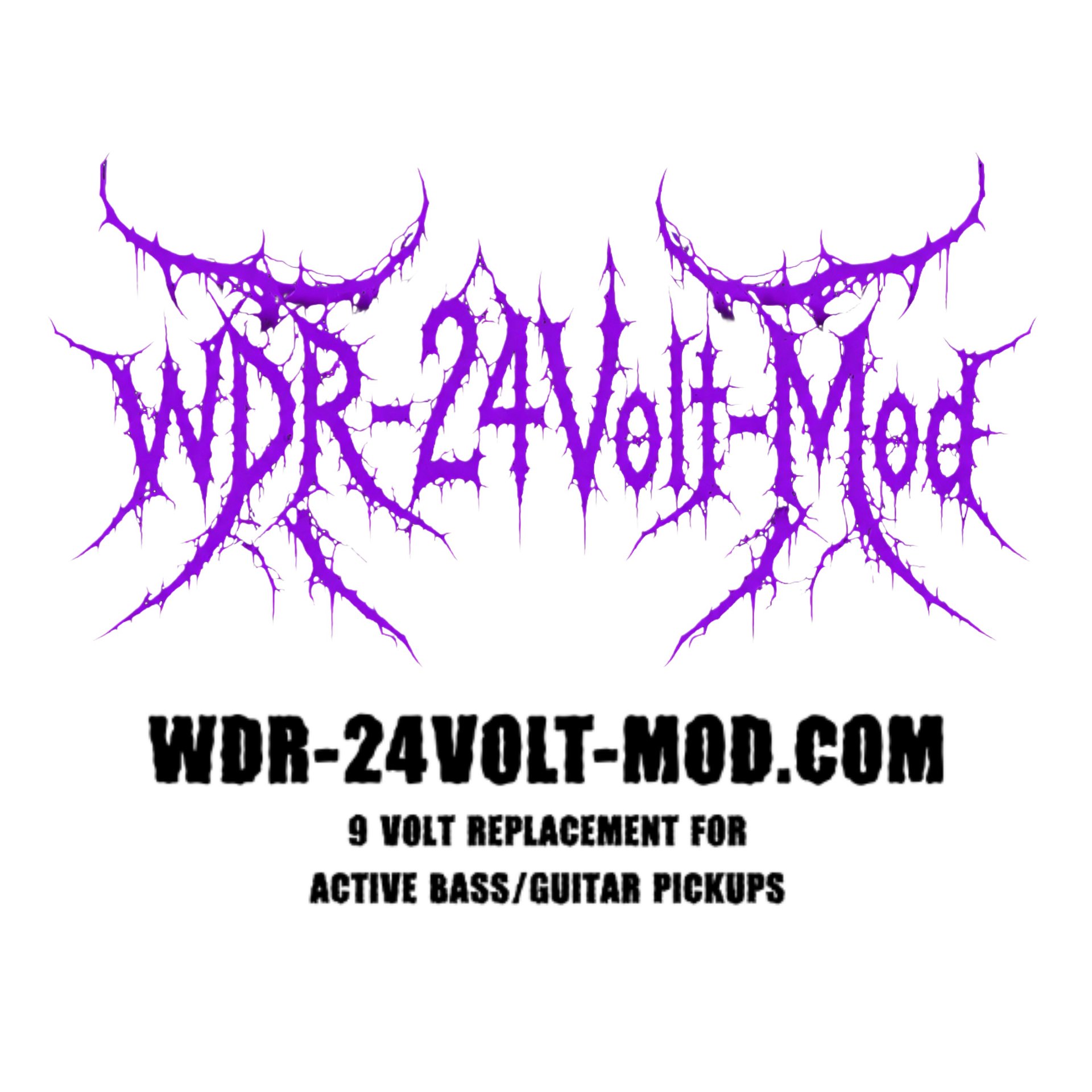 WDR-24Volt-Mod Active Guitar/Bass Booster For EMG & Fluence (Batteries Included) product image (6)