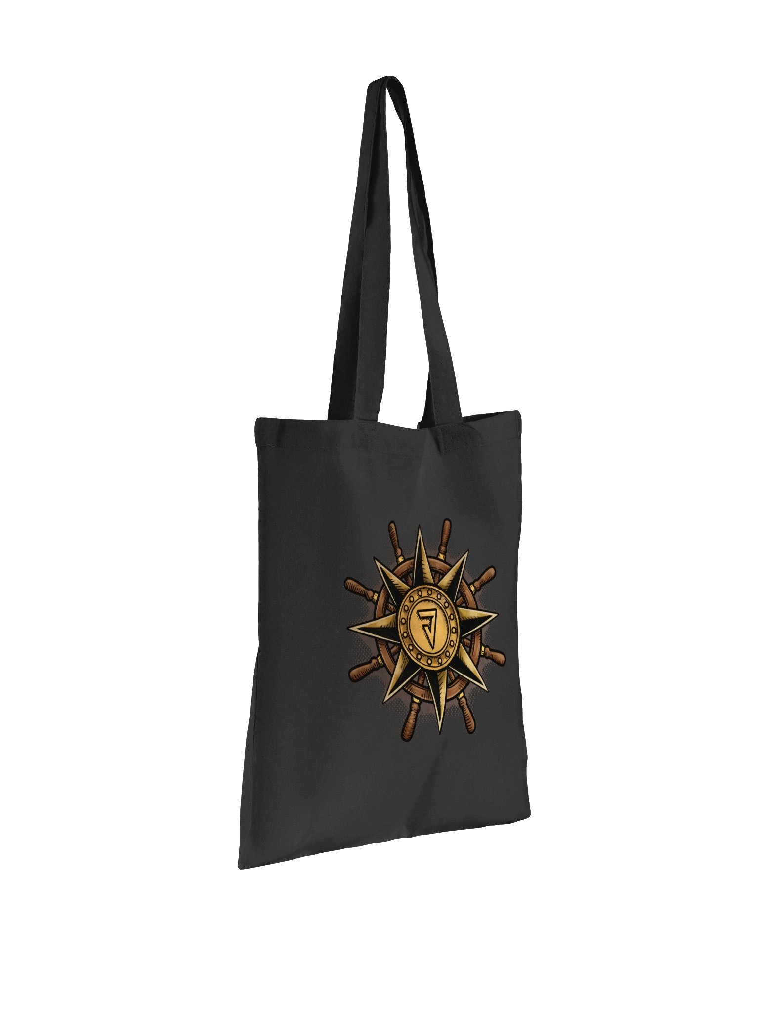 Jevination Compass Rose Tote Bag product image (3)