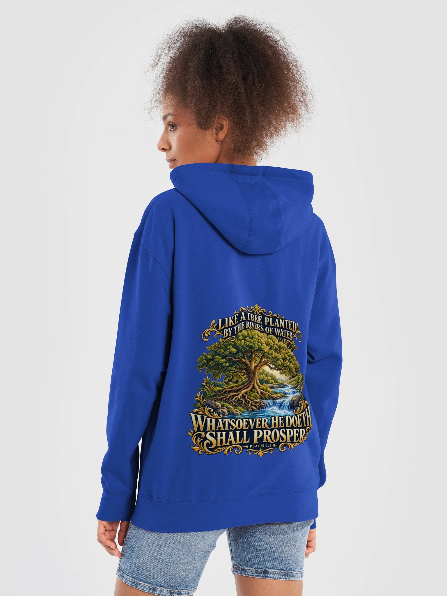 King Spin Clothing Psalm 1 Hoodie product image (14)
