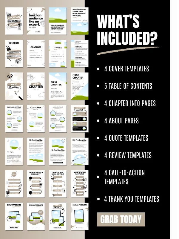 MRR/PLR Editable eBook Template in Canva product image (4)