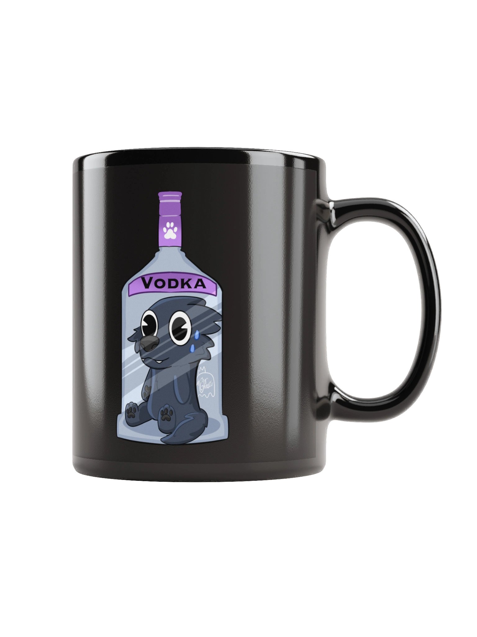 Vodka in a Bottle – Mug product image (1)