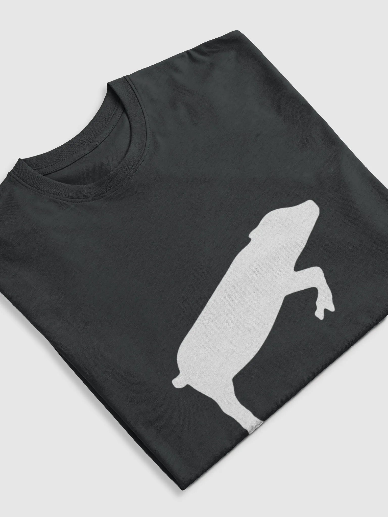 Leaping Pig WHITE (Cotton Heritage Men's Premium Heavyweight Tee) product image (5)
