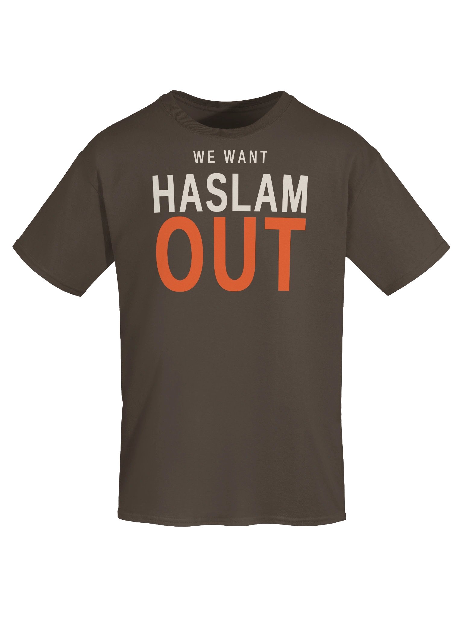 HASLAM OUT Tee - We Were Here First, We'll Be Here After product image (5)
