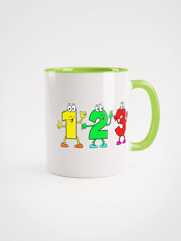 Whimsical Number Friends Ceramic Mug product image (11)