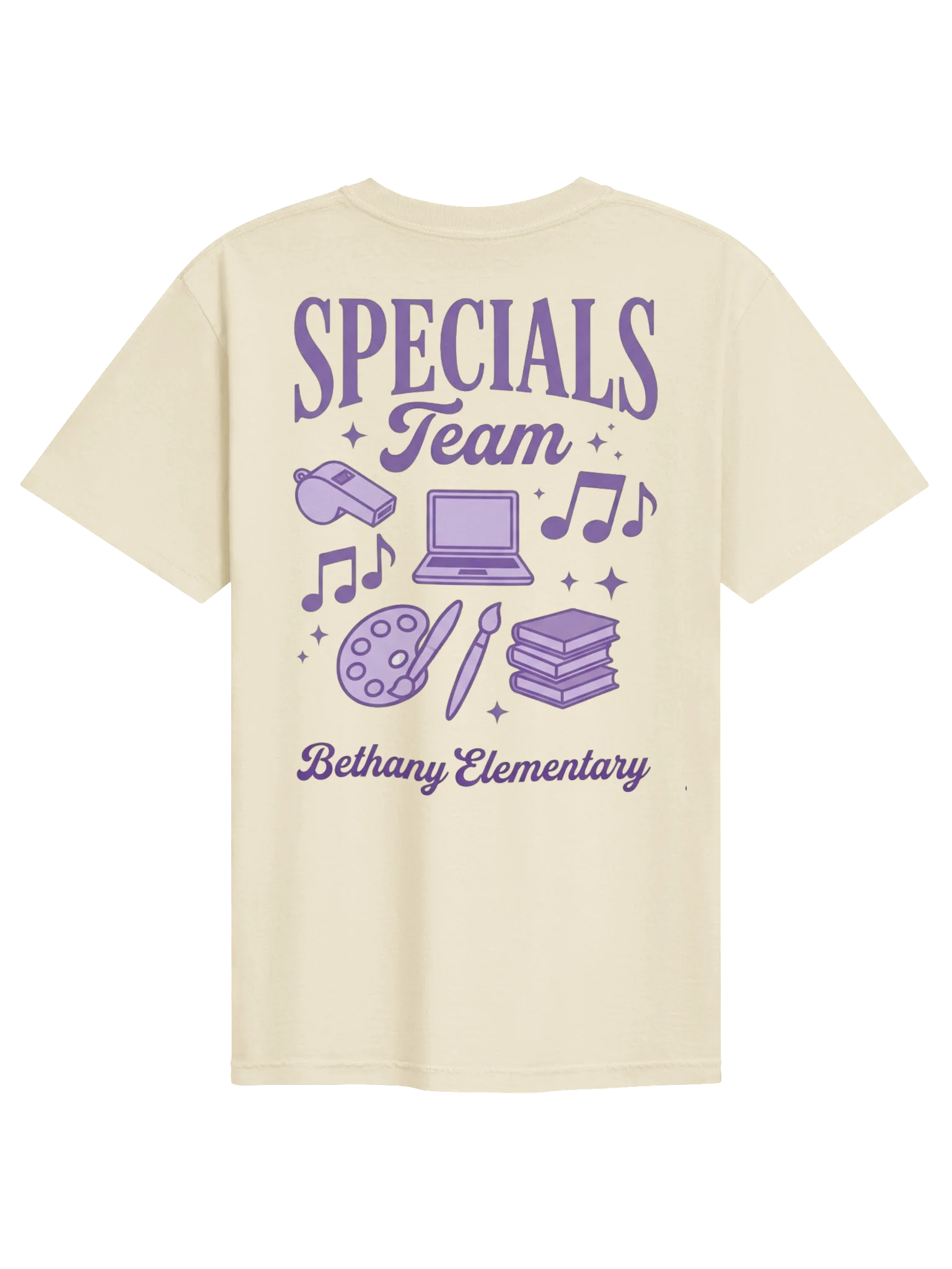 Bethany Specials Teacher Cream Purple Text - Chitwood product image (2)