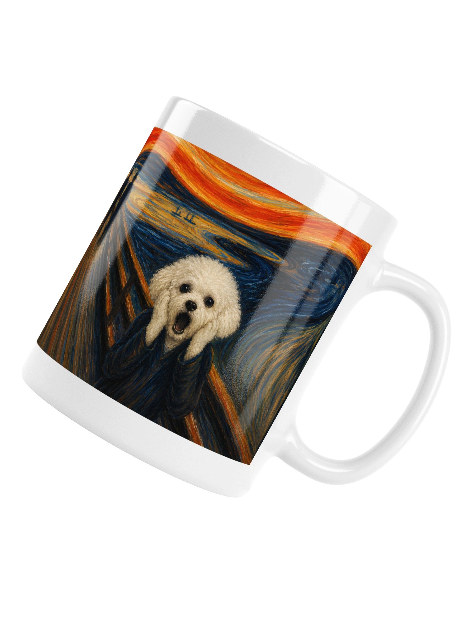 Bichon The Scream Mug product image (6)