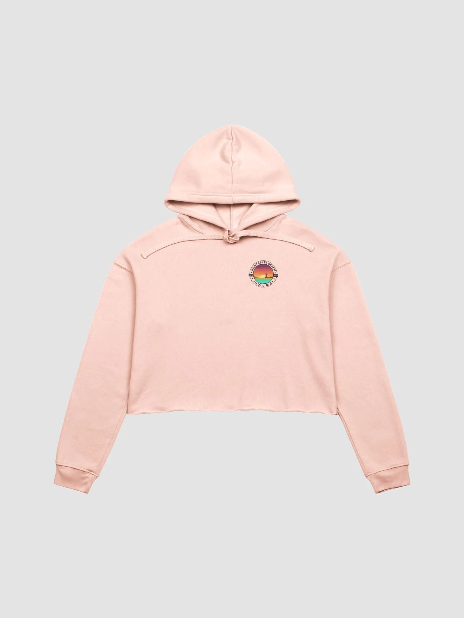 Life's a Peach - Nantasket Beach Crop Hoodie product image (3)