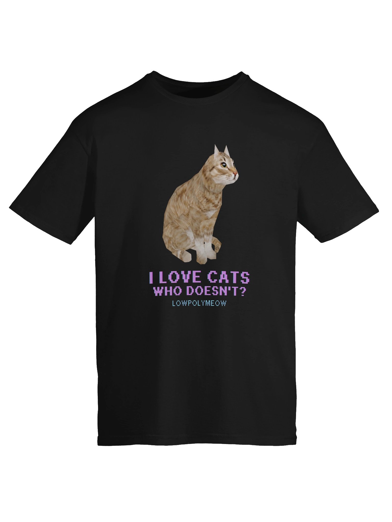 The "Low-Poly Meow" Classic Tee product image (5)