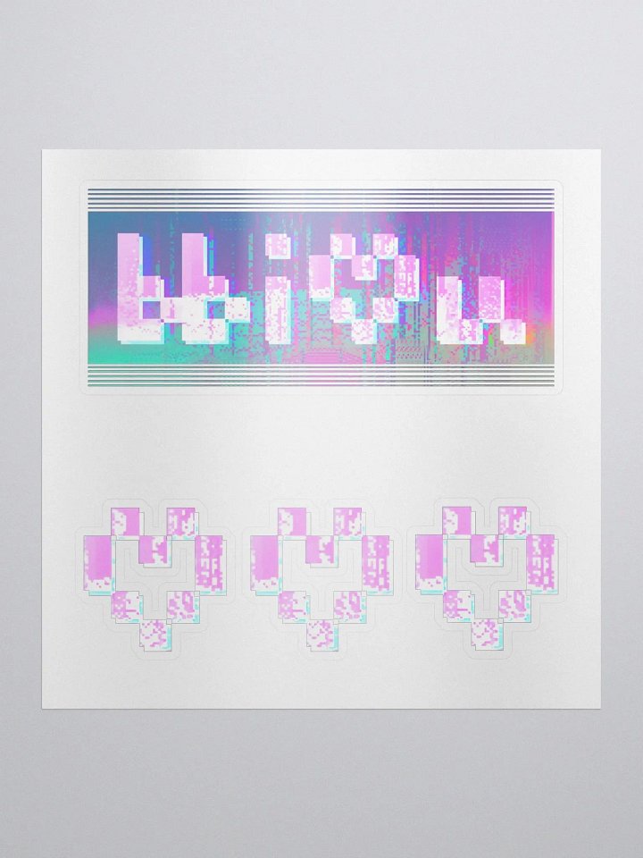 Beep Boop, I Love You Sticker Sheet product image (1)