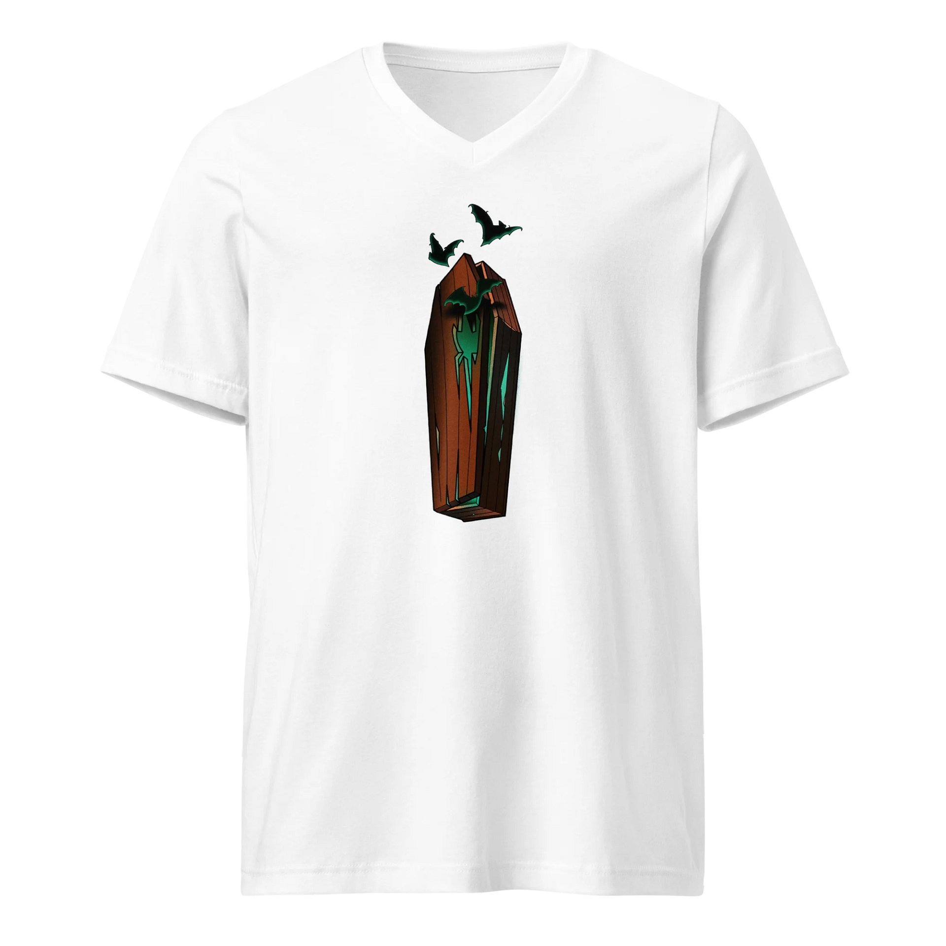 Coffin - Bella+Canvas Short Sleeve V-Neck Jersey T-Shirt product image (7)