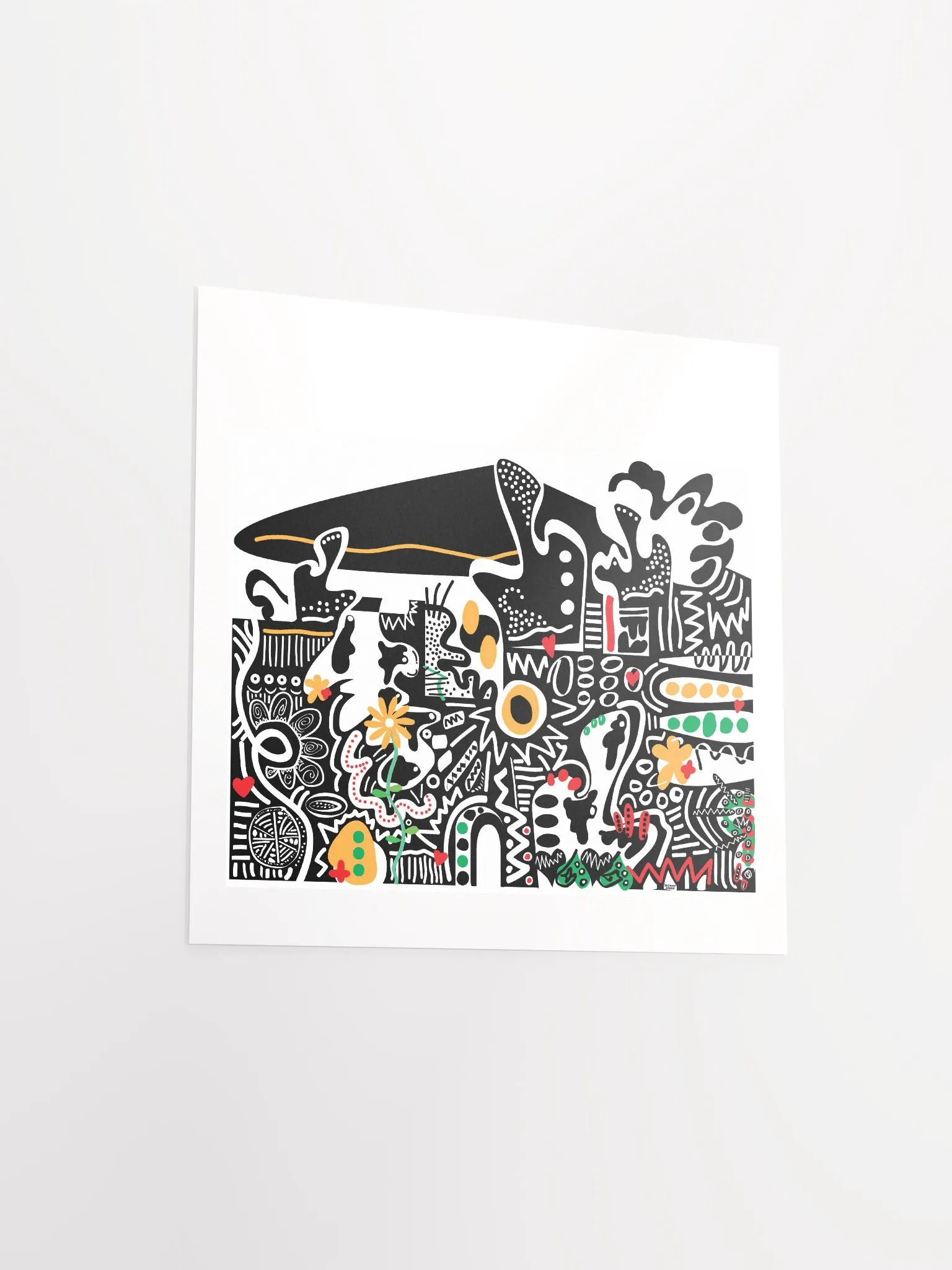 This Print Pays Rent Square product image (3)