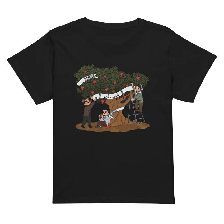 PALESTINIAN OLIVE TREE - High Waist Tee product image (2)