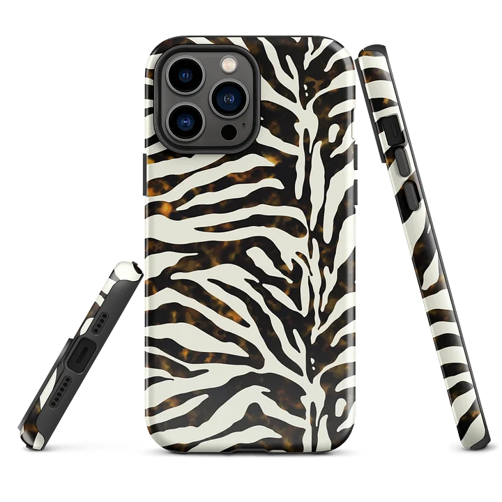 Tortoiseshell Zebra iPhone Case product image (2)