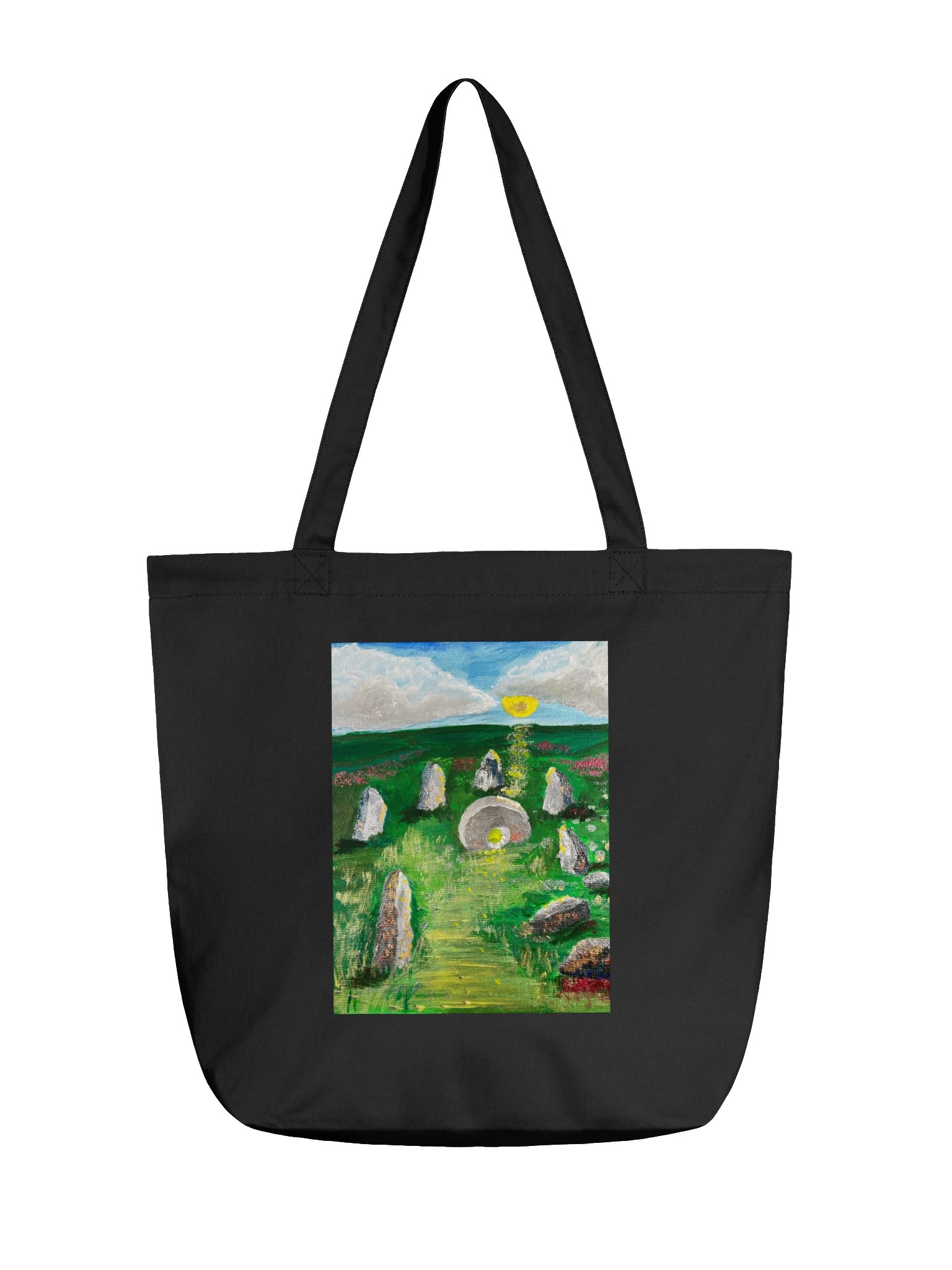 Sunlit Stone Circle — Eco Tote product image (5)