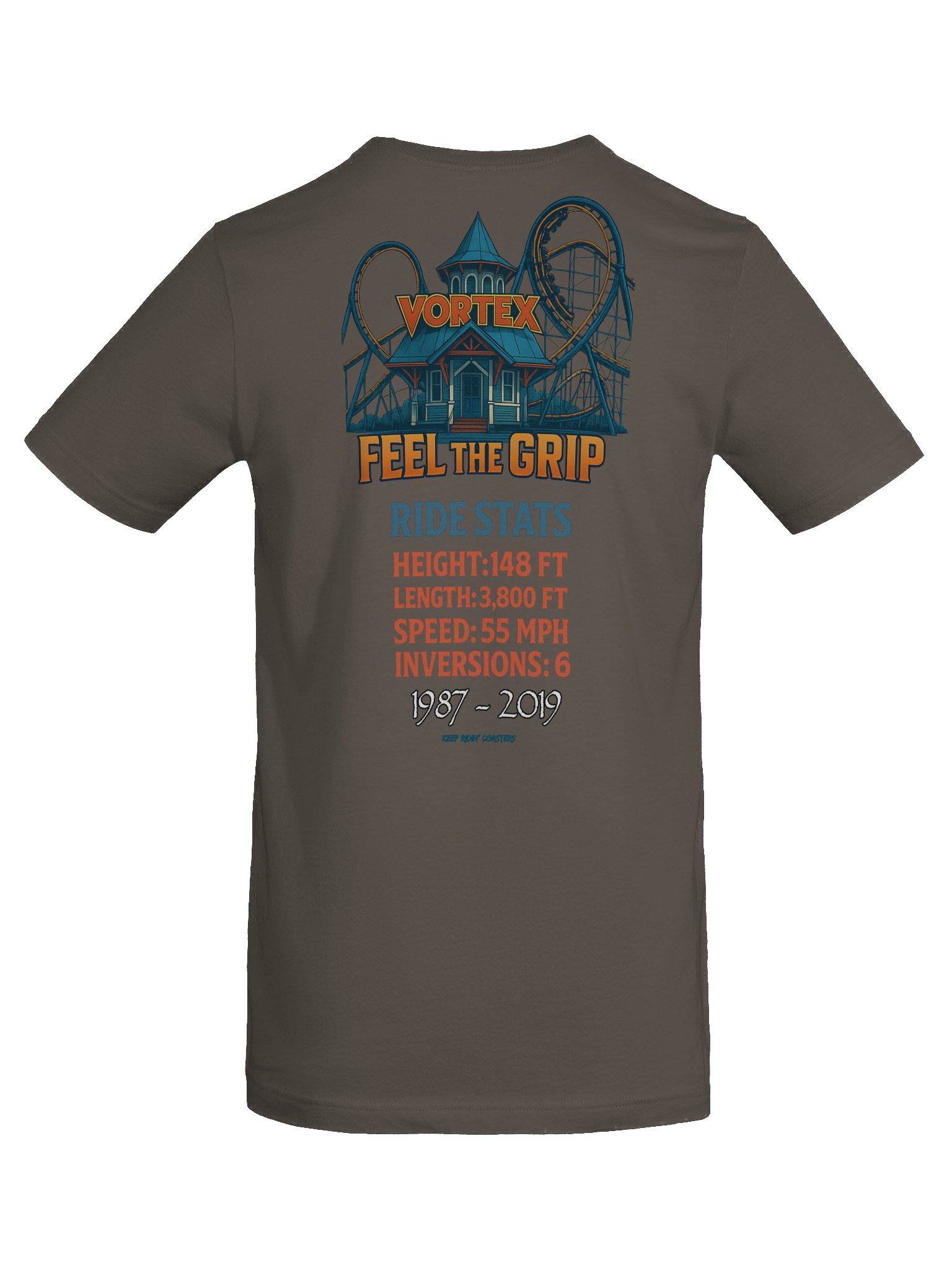 Vortex Feel the Grip T-Shirt product image (8)