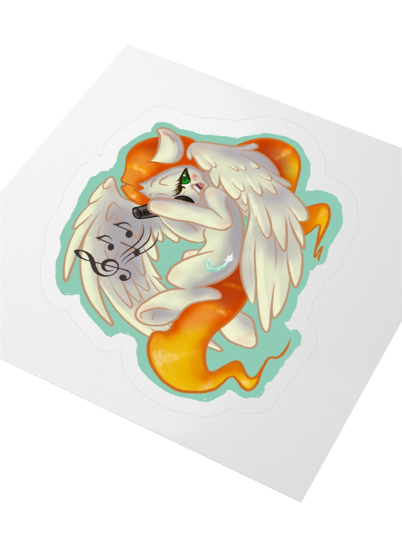 Feather Serenade Sticker product image (8)