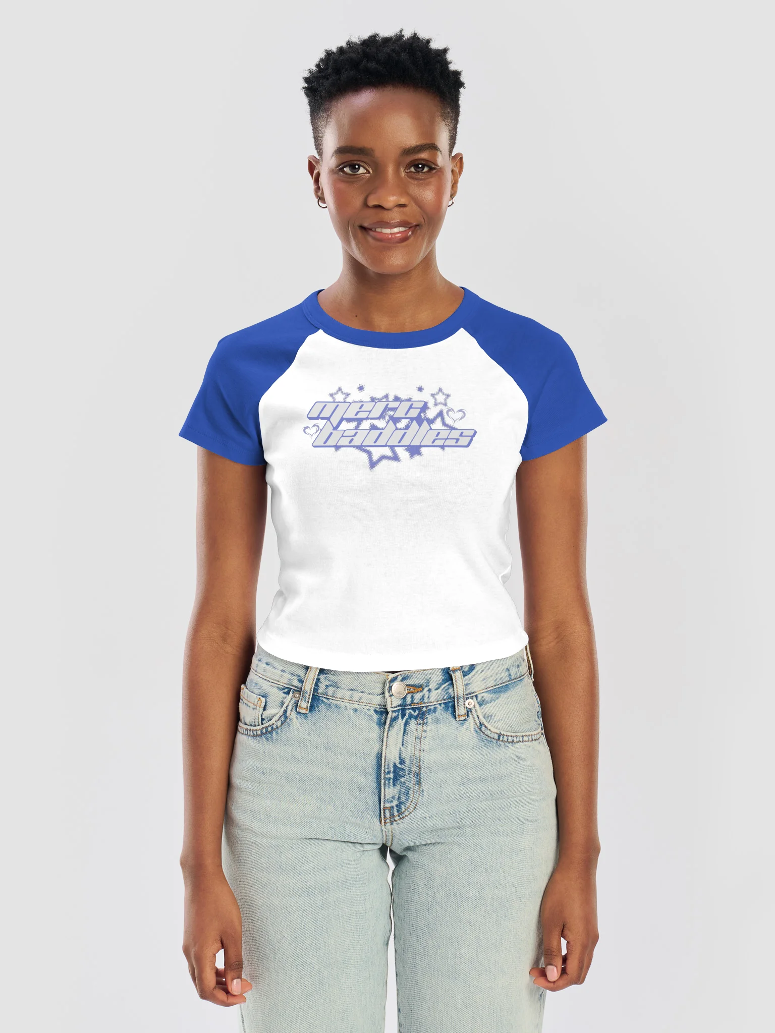 MERC BADDIES Y2K BABY TEE product image (3)