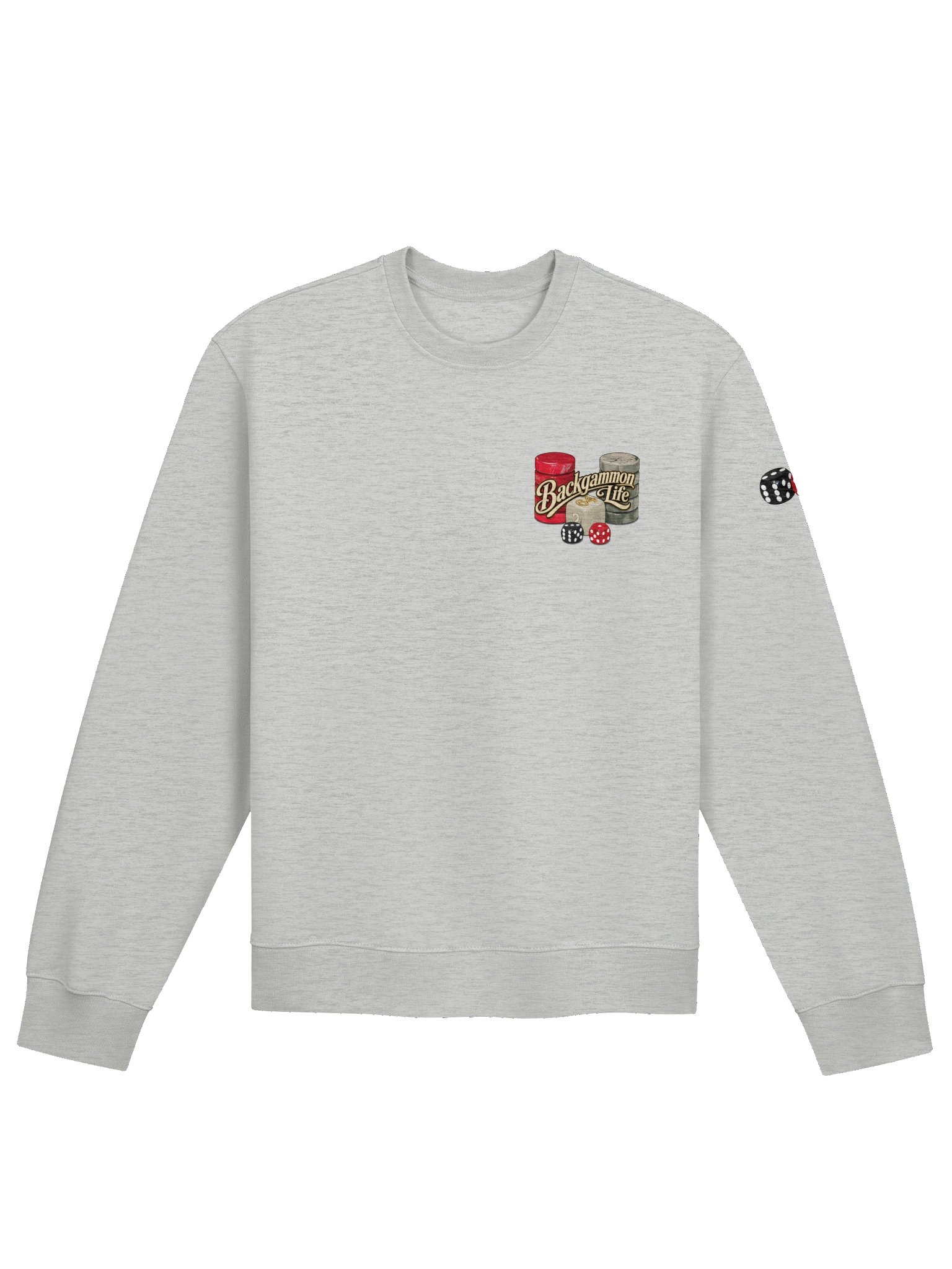 Backgammon Life Dice & Checkers Sweatshirt product image (1)