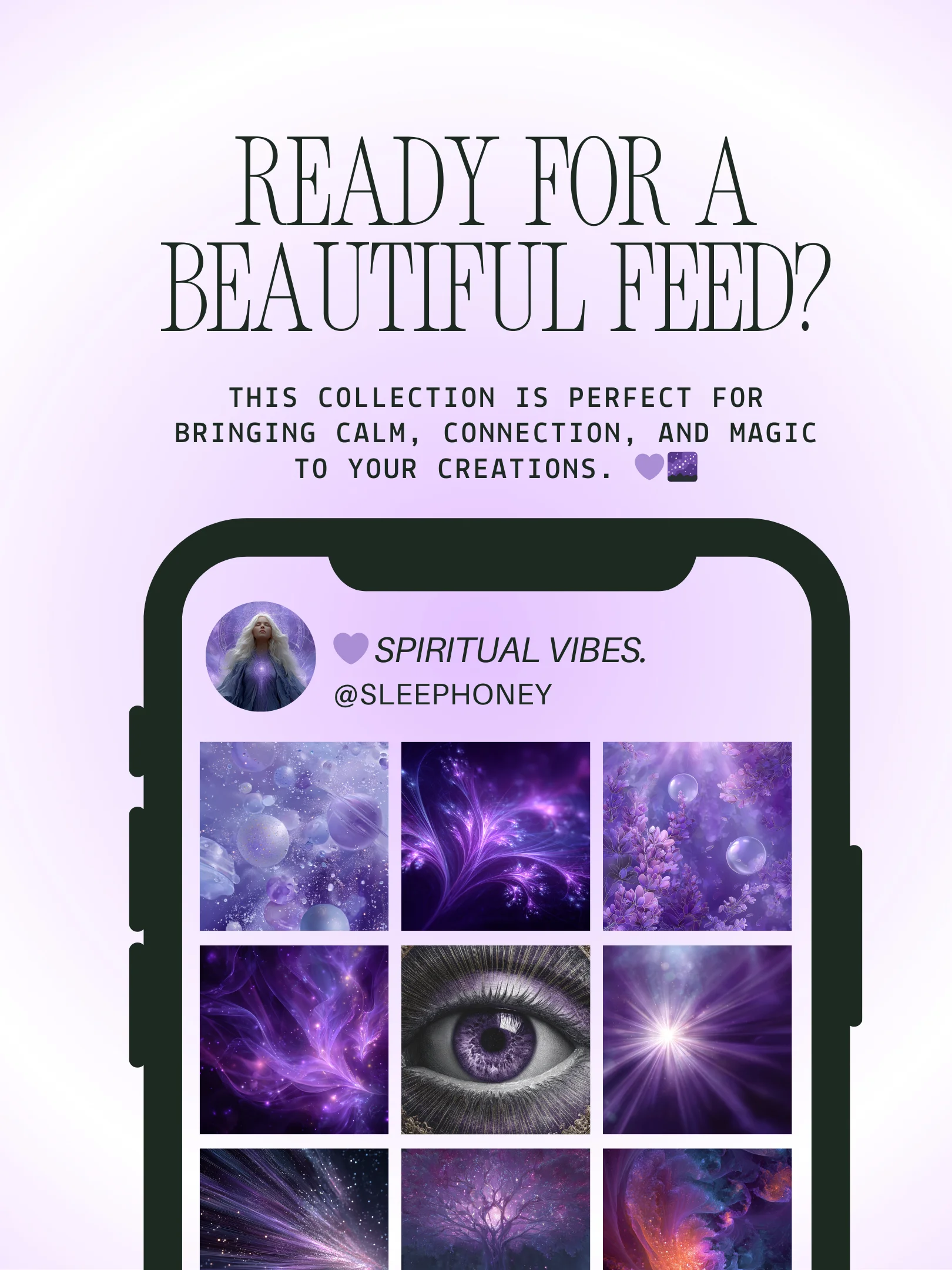 Spiritual Coach | 100 Aesthetic Stock Images (MRR Included) product image (3)
