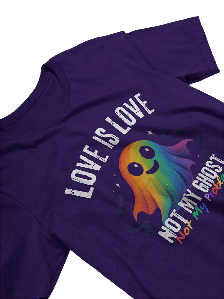 Love Is Love Rainbow Ghost Tee product image (2)